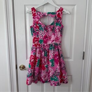 Lilly Pulitzer size 4 A Thing Called Love Aleesa Floral Dress Size 4